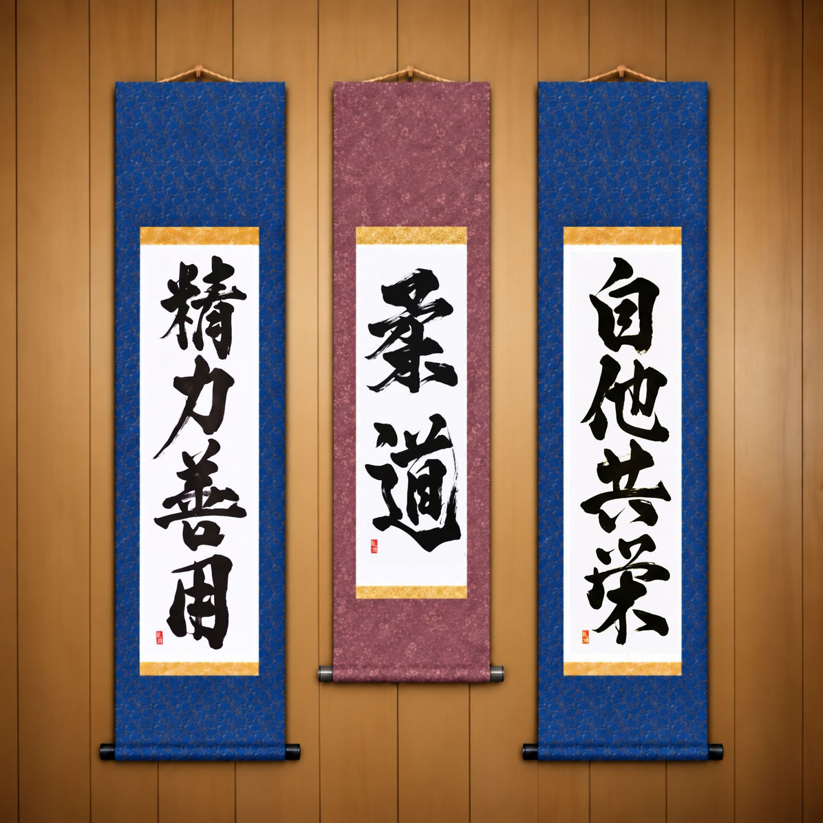柔道 (Judo), 精力善用 (Seiryoku Zenyo) & 自他共栄 (Jita Kyoei), Judo Philosophy Complete Set — Powerful Style
