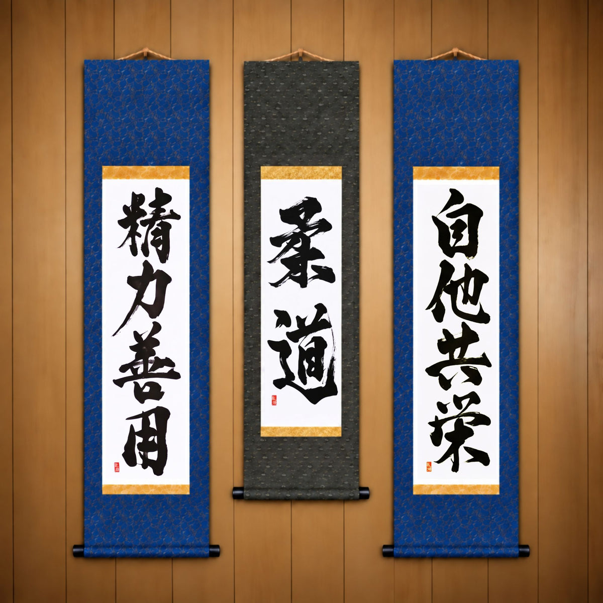 柔道 (Judo), 精力善用 (Seiryoku Zenyo) & 自他共栄 (Jita Kyoei), Judo Philosophy Complete Set — Powerful Style