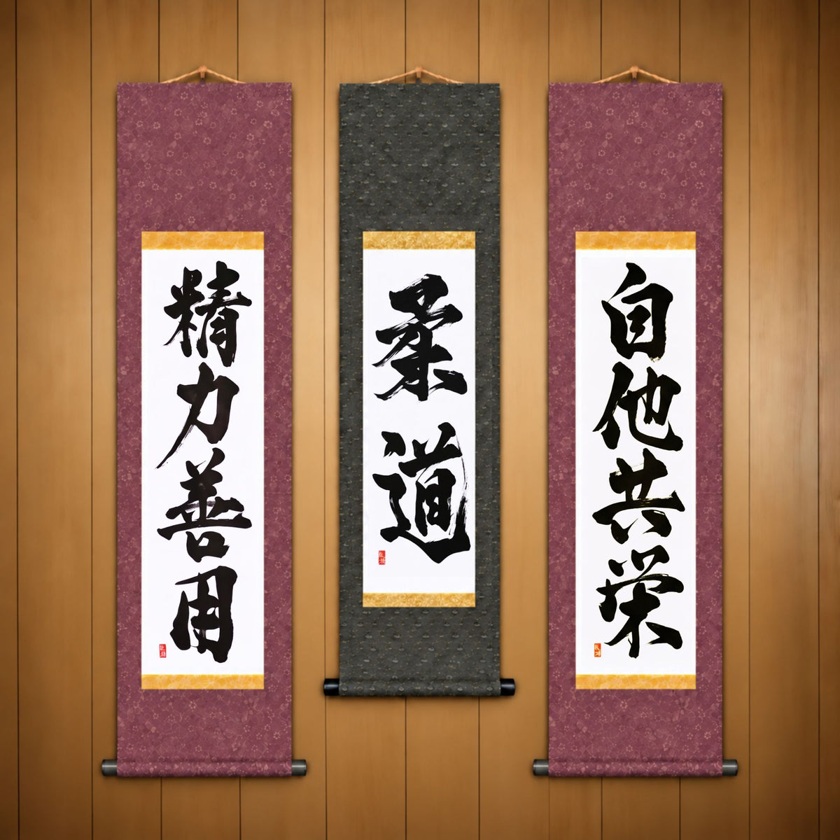 柔道 (Judo), 精力善用 (Seiryoku Zenyo) & 自他共栄 (Jita Kyoei), Judo Philosophy Complete Set — Powerful Style