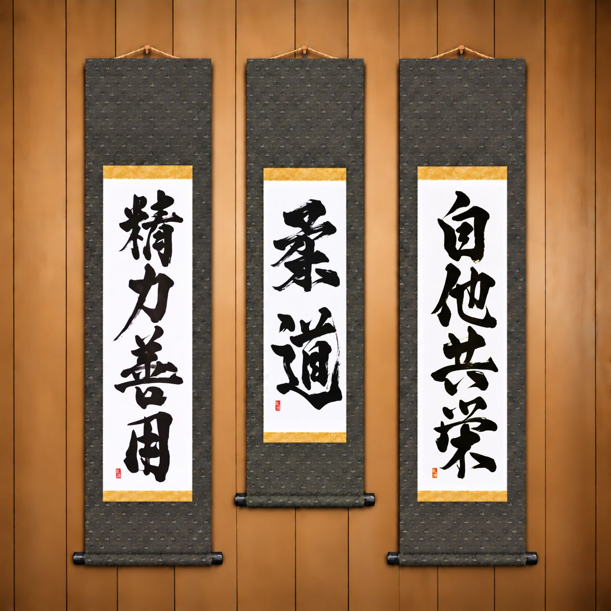 柔道 (Judo), 精力善用 (Seiryoku Zenyo) & 自他共栄 (Jita Kyoei), Judo Philosophy Complete Set — Powerful Style