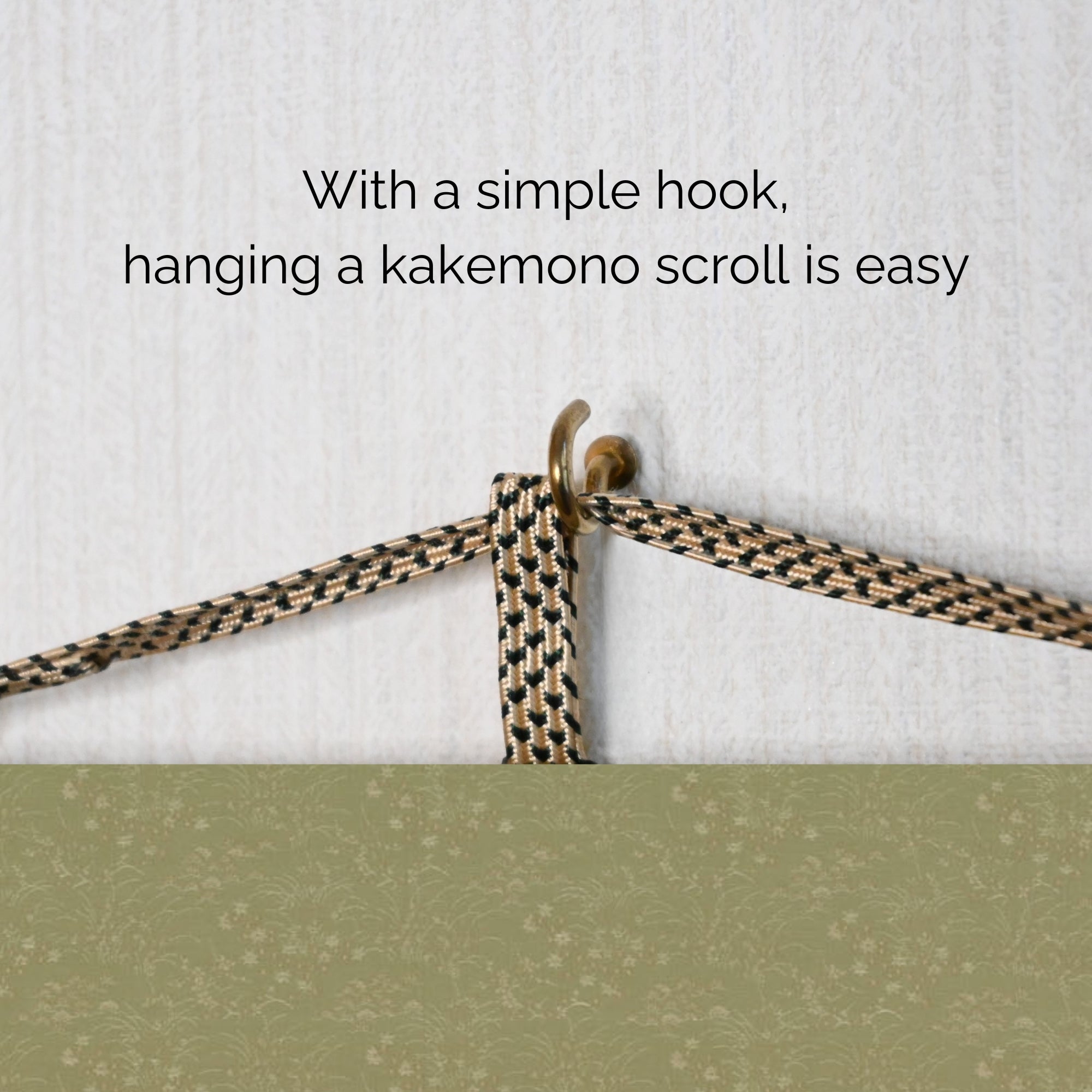 Pendurador de Parede Ichiban Tigre Japonês – Tigre Andando no Bambu 