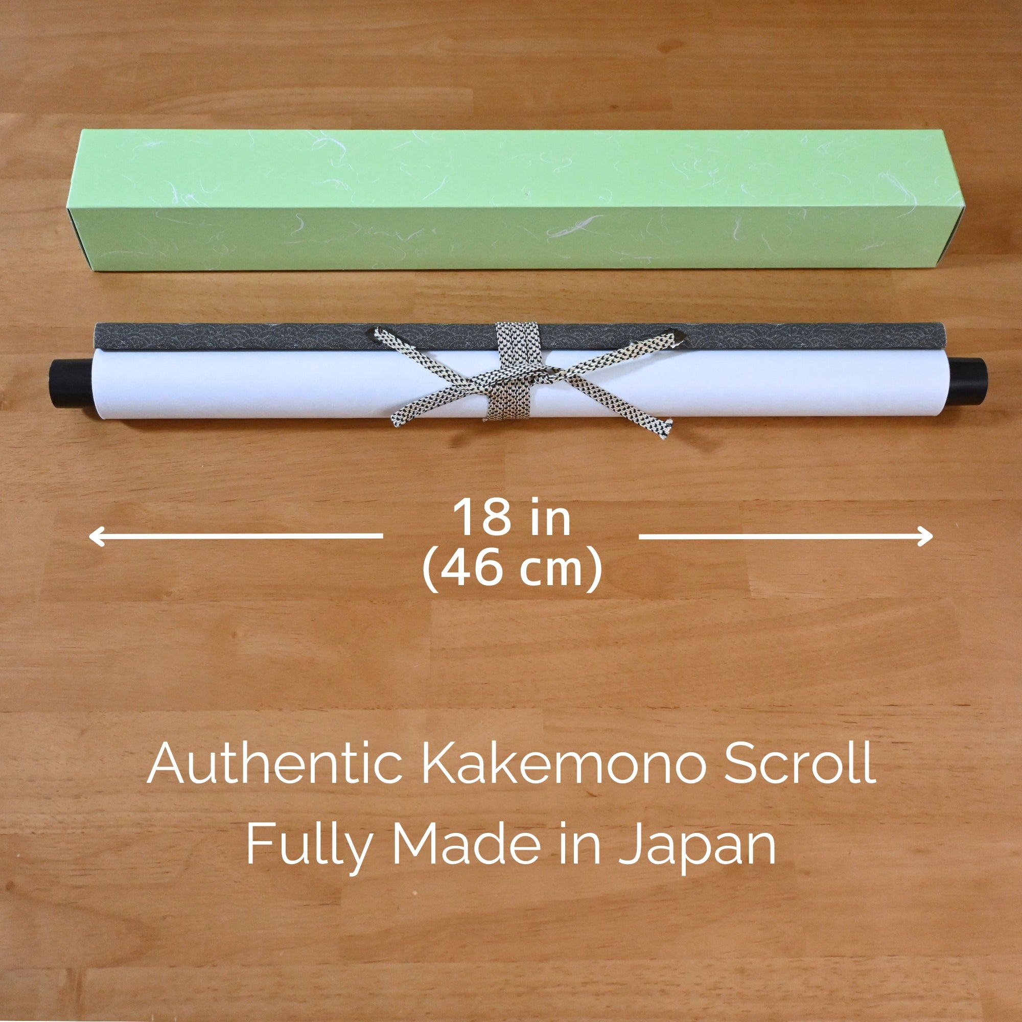 Japanische Kampfkünste Ichiban Kakemono Wandrolle – Illustration des schwarzen Gürtels 