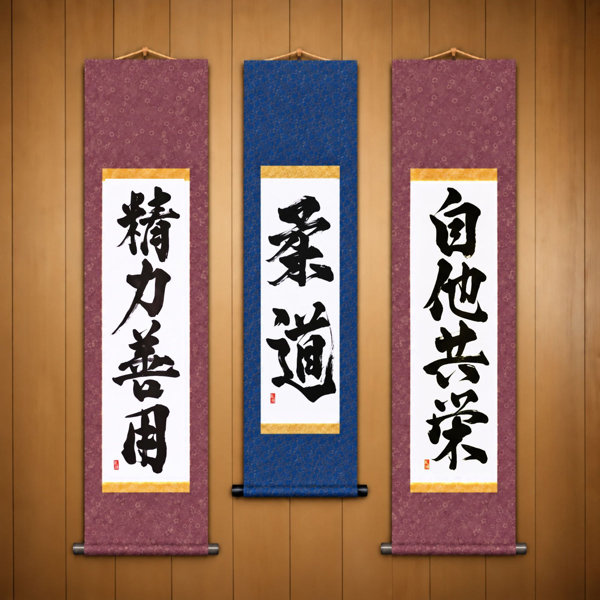 柔道 (Judo), 精力善用 (Seiryoku Zenyo) & 自他共栄 (Jita Kyoei), Judo Philosophy Complete Set — Powerful Style