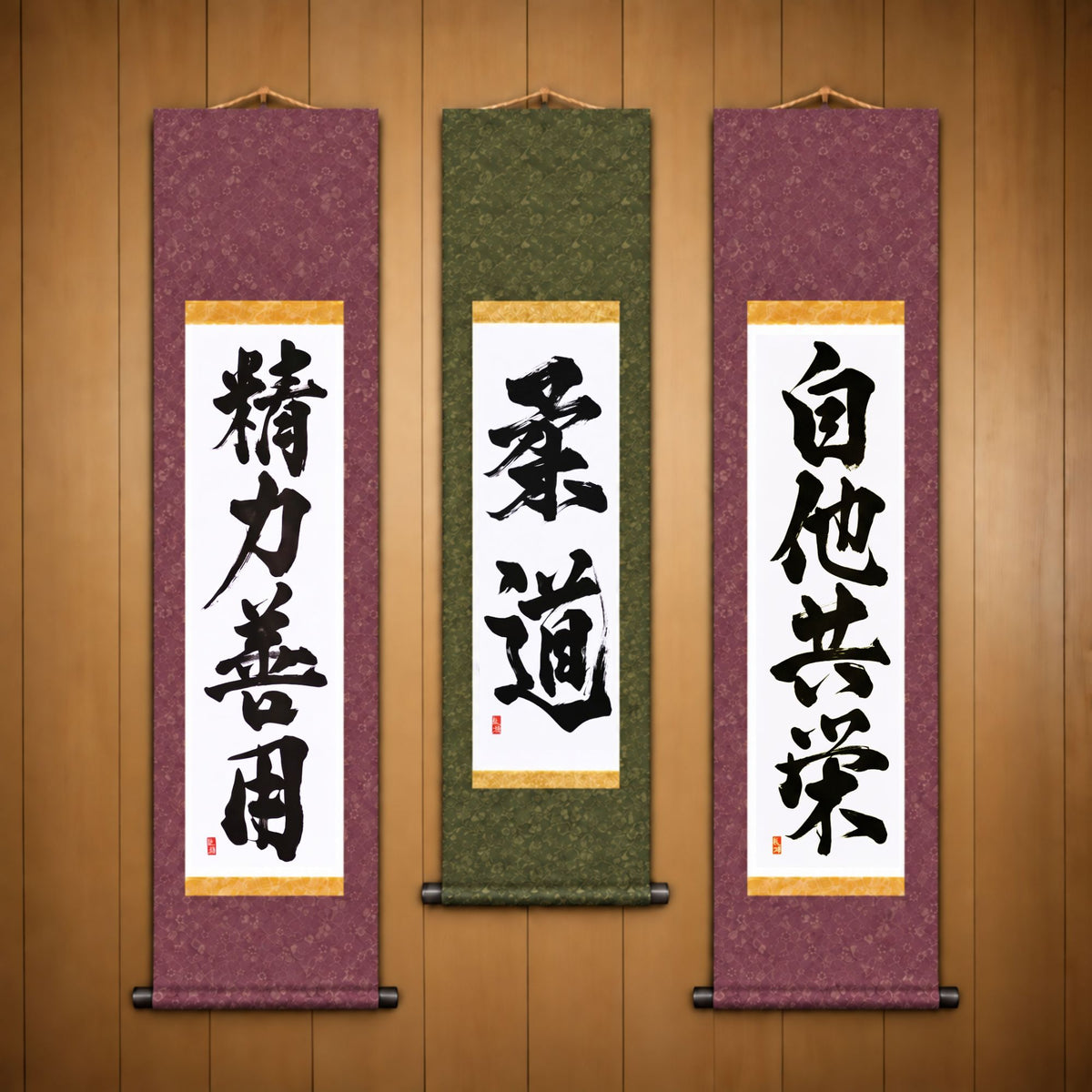 柔道 (Judo), 精力善用 (Seiryoku Zenyo) & 自他共栄 (Jita Kyoei), Judo Philosophy Complete Set — Powerful Style