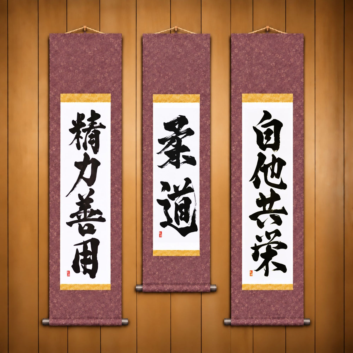 柔道 (Judo), 精力善用 (Seiryoku Zenyo) & 自他共栄 (Jita Kyoei), Judo Philosophy Complete Set — Powerful Style