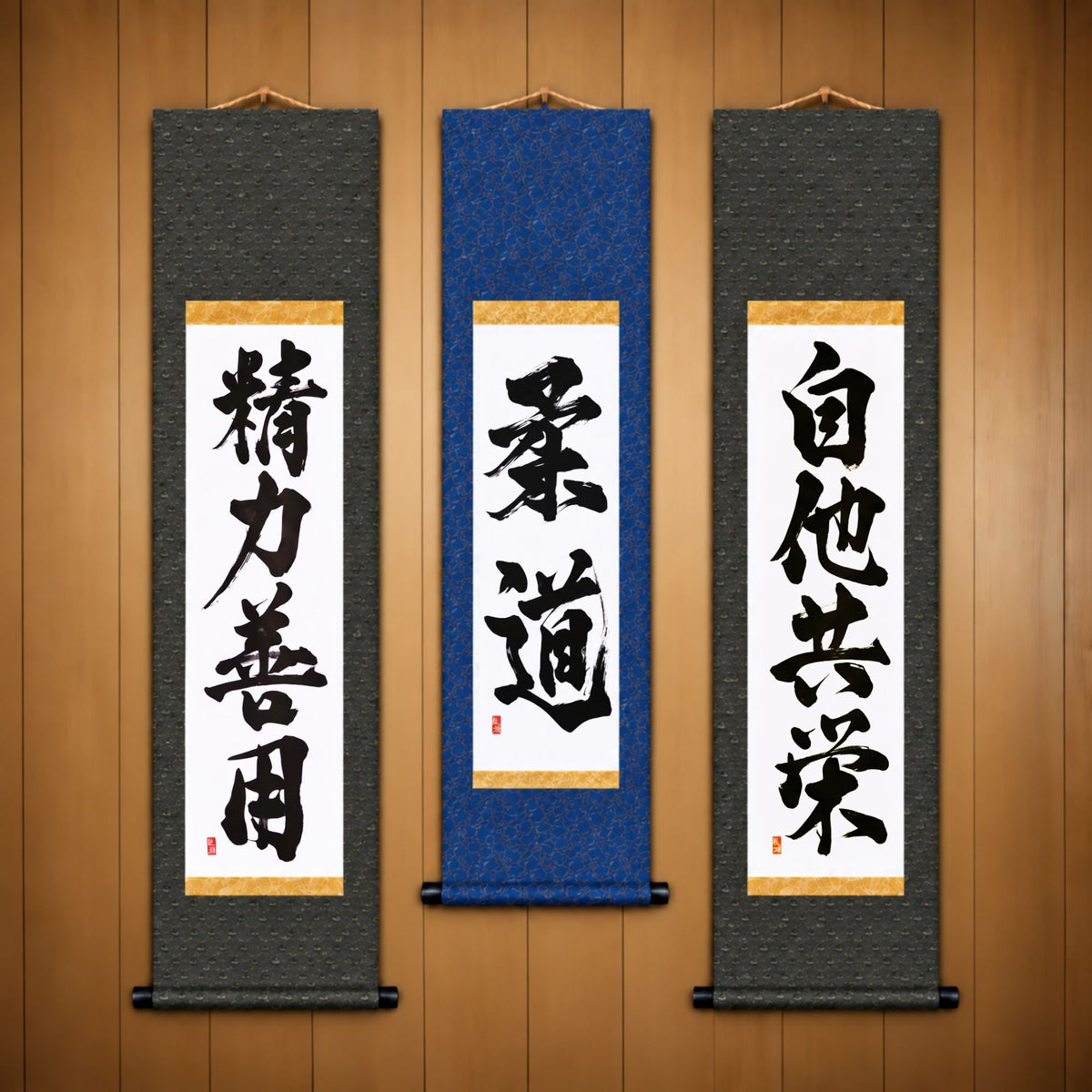 柔道 (Judo), 精力善用 (Seiryoku Zenyo) & 自他共栄 (Jita Kyoei), Judo Philosophy Complete Set — Powerful Style