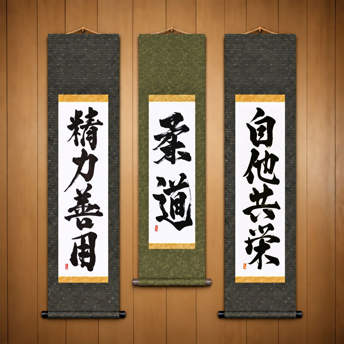柔道 (Judo), 精力善用 (Seiryoku Zenyo) & 自他共栄 (Jita Kyoei), Judo Philosophy Complete Set — Powerful Style
