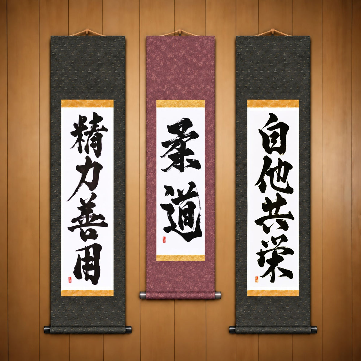 柔道 (Judo), 精力善用 (Seiryoku Zenyo) & 自他共栄 (Jita Kyoei), Judo Philosophy Complete Set — Powerful Style